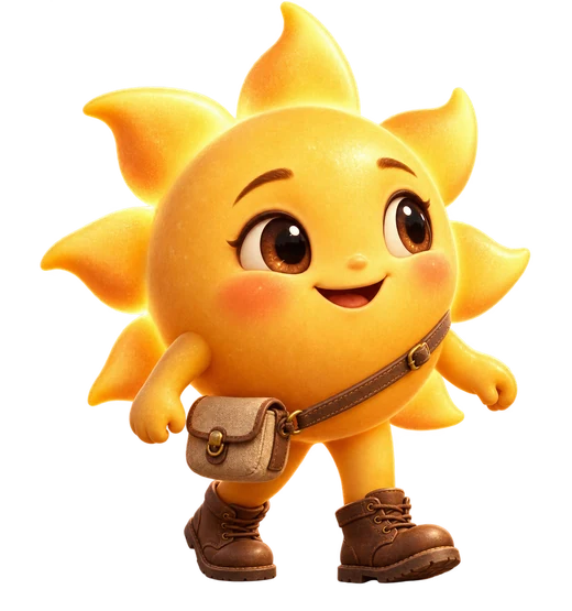 Mascota del equipo Sol